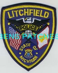 MICHIGAN,LITCHFIELD POLICE 1